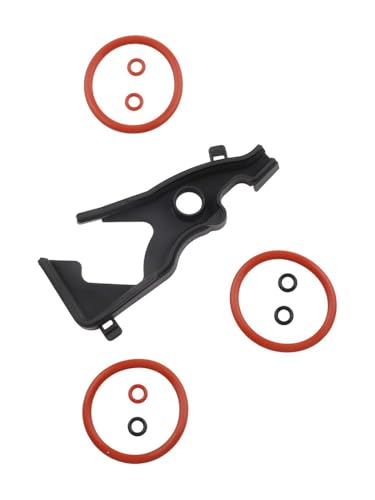 JoyousMall Kit de sellado para cafetera Siemens para eq 5/6/7/8 y Bosch, 10 juntas tóricas de silicona de grado alimenticio, sellos resistentes a la presión de alta temperatura