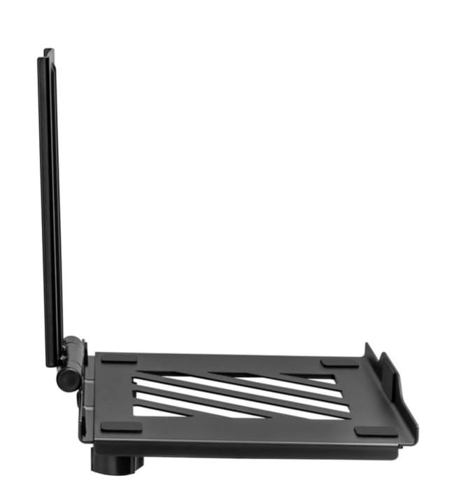 Image of LIONS HEAD Premium & Durable Laptop Stand | Adjustable Height Laptop Tray | Strong Metal Build | Tray Weight 2 kg Solid Metal | Model 2
