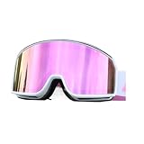 COMFORTABLE TO WEAR: Our winter goggles are comfortable to wear and fit all face shapes. The lightweight design ensures that you won't feel uncomfortable wearing them for long periods of time, allowing you to focus on your adventures