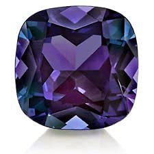 Alexandrite violette ovale de 14,25 ratti une gemme certifiée d'une rareté absolue