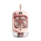 Photo Gallery zilimontt ventilatore spray portatile da tavolo con batteria da 3600 mah, serbatoio dell acqua da 280 ml, funzione di agitazione automatica e 3 velocità del vento, per casa, ufficio, auto, campeggio Photo Gallery zilimontt ventilatore spray portatile da tavolo con batteria da 3600 mah, serbatoio dell acqua da 280 ml, funzione di agitazione automatica e 3 velocità del vento, per casa, ufficio, auto, campeggio