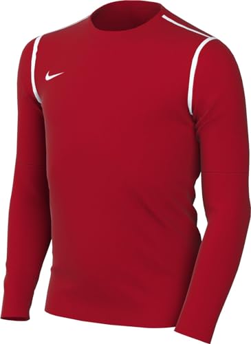 NIKE FJ3008-657 Y NK DF PARK20 Crew Top R Sweatshirt Unisex University Red/White/White Taille XS