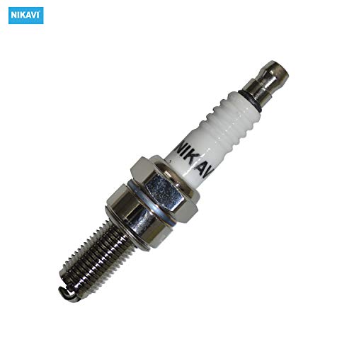 NIKAVI SP02 10 Pack Spark Plug Compatible for Pulsar 150/180/200/220