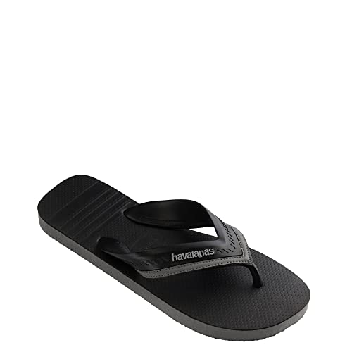 Chinelo Hybrid City, Havaianas, Masculino, Cinza Aco, 45/46