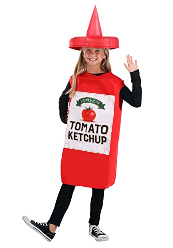 Disfraz Botella de Ketchup para Niños