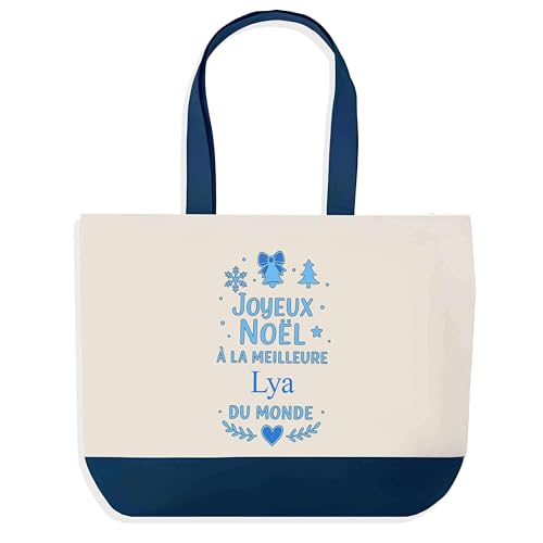 Sac Joyeux Noël Lya : cadeau secret santa original et humour pour collègue
