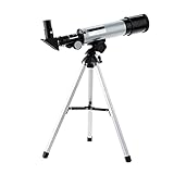 F36050 - Juego de telescopio reflector astronómico con trípode para niños principiantes