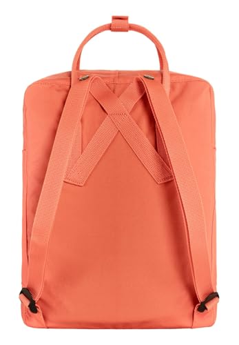 Image of Fjallraven Kanken Unisex Travel Backpack - Side Slip Pocket - Adjustable Shoulder Straps - Dual Top Handles Korall One Size One Size
