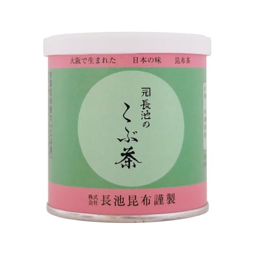 長池昆布 こぶ茶 40g×1個 昆布茶 化学調味料無添加 てんさい糖 酵母エキス 昆布茶調味料