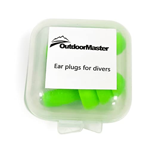 OutdoorMaster Ear Plugs for Divers