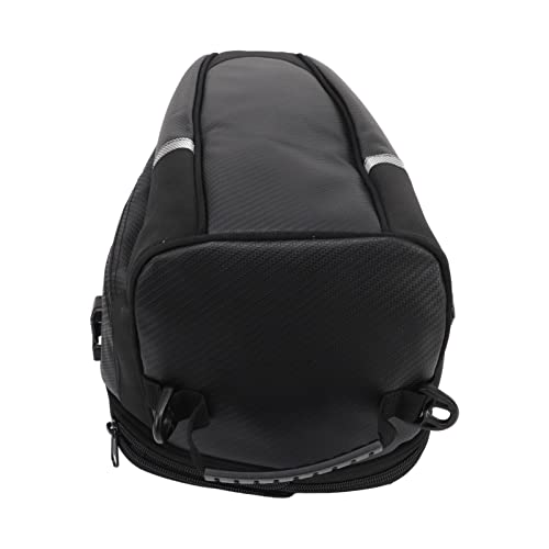 Bolsa trasera para moto expandible, capacidad de 14.5-18.5L, para la mayoría de motos y motos de terreno miniatura 5