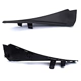 for Nissan X-Trail Xtrail T32 Rogue 2014-2018, Car Front Windshield Wrap Corner Trim Wiper Side Trim Cover Lid Plate 2PCS