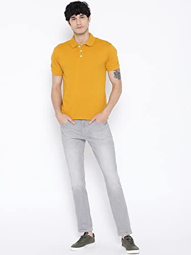 Image of CHKOKKO Men's Cotton Regular Fit Half Sleeves Polo T-Shirt
