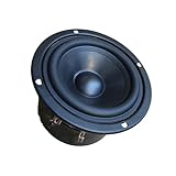 FROMCEO 3インチ バスウーファースピーカー HiFiグレード グラスファイバーコーン メタルラバー製 90dB 感度 サブウーファースピーカー 家庭用