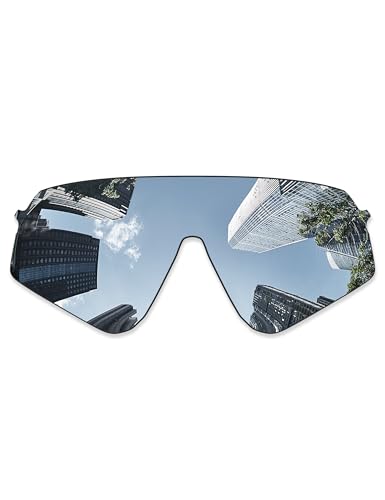 Verres de rechange Oakley Sutro Lite Sweep OO9465 polarisés en titane argenté
