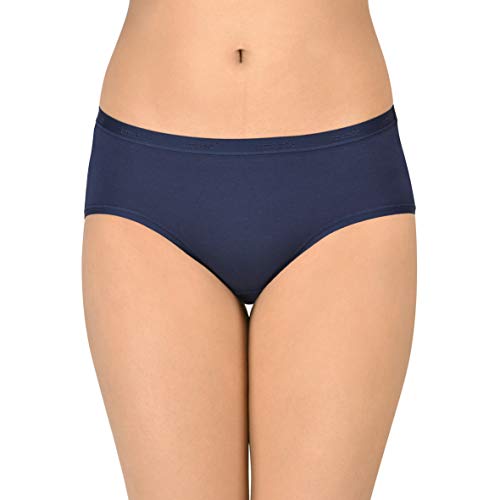 Image of Amante Solid Cotton Low Rise Hipster Panty Pack(Pack of 3)