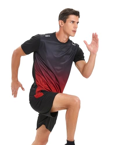 BOOMCOOL Gym Clothes workout shorts and long sleeve shirts for men running dry fit athletic outfits sets 6 pack2