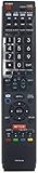 Aurabeam GB005WJSA Replacement TV Remote Control for Sharp Aquos Television (RRMCGB005WJSA)