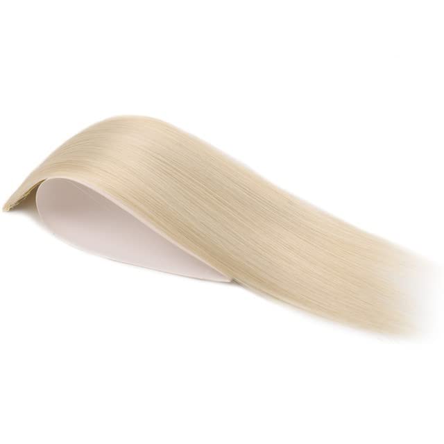 Miniatura 3 de Almohadilla de pelo sintético invisible sin costuras, con clip, extensión de cabello para cabello fino para mujeres, 2 unidades de 8 pulgadas (11.8