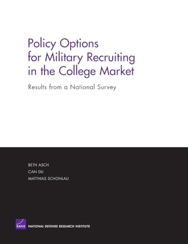 Policy Options for Military Recruiting in the College Market: Results from a National Survey