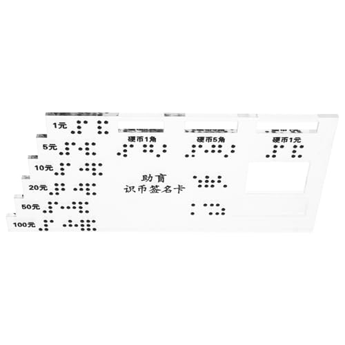 Healvian I44005I00I Blindenhilfekarte Kunststoff