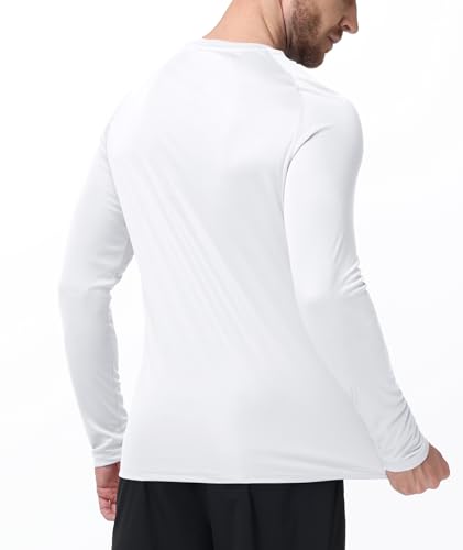 ZITY Mens UPF 50+ Sun Protection Shirts Long Sleeve Lightweight Rash Guard - image 2