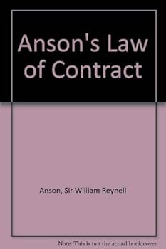 Anson's Law of Contract