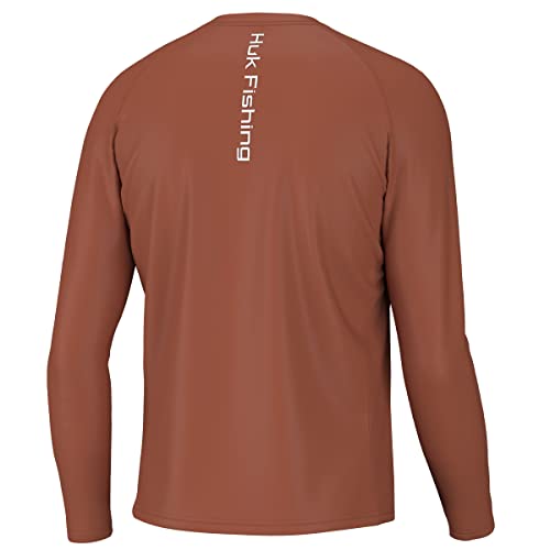 Image of HUK Men's Pursuit Vented Long Sleeve Fishing Shirt (+30 UPF)