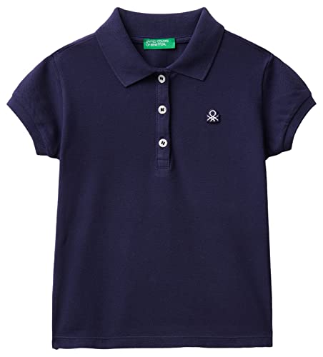 United Colors Of Benetton Mädchen T-Shirt – Kurzärmlig, Aus 100% Baumwolle, Bequeme Passform