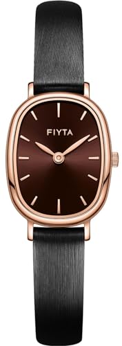 FIYTA Cocoa Series Women's Watch, 2-Hand Quartz, 21mm Oval, 3ATM,