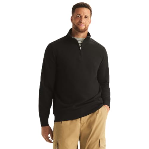 Image of Nautica Men's Big & Tall 1 /4 Zip Sweater