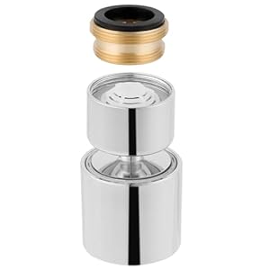 Hibbent Wasserhahn-Luftsprudler mit 2 Modi