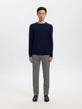 SELETED HOMME SLH175-SLIM Robert Flex Pants NOOS, szary melanż, 30W / 34L