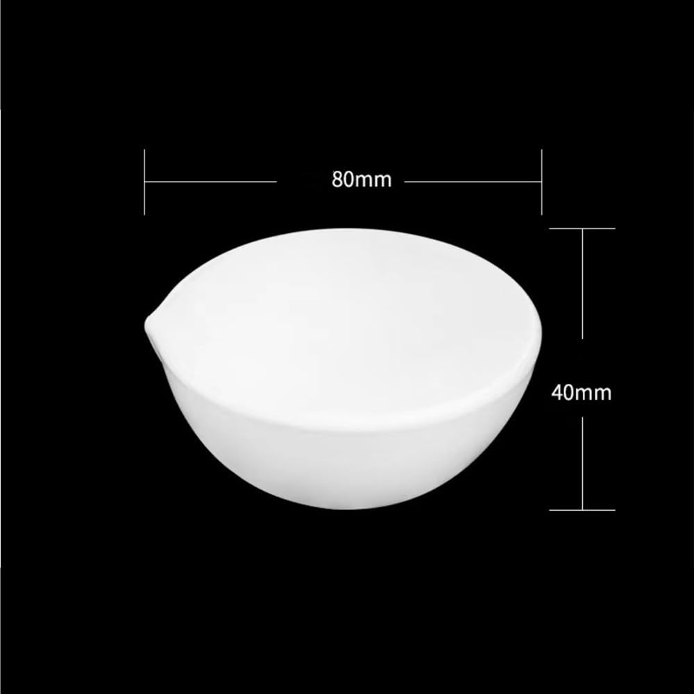 Cuenco de mortero cerámica 80x40mm, 2 uds., 50ml, for experimentos