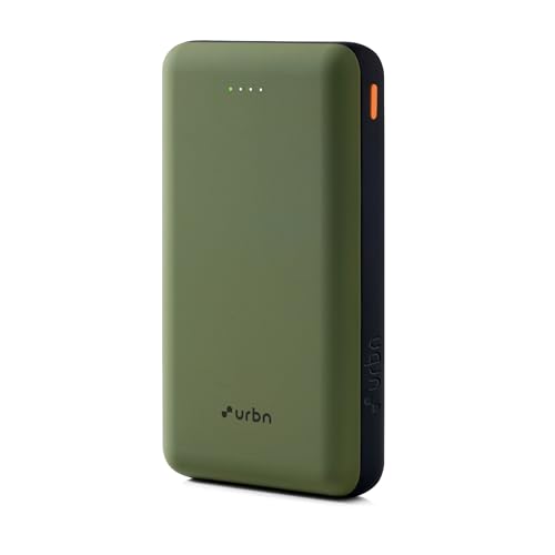 URBN 20000mAh 35W Turbo Fast Charging Power Bank | Dual Output | PD + QC Compatible | Two-Way Fast Charge | Pass-Through Charging | for MacBook Air, i