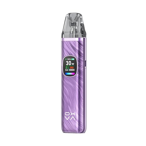 OXVA Xlim Pro 2 Pod Kit - Vape Kit E-cigarette Upgraded Display 0.56INCH Ultra HD Screen 1300mah Battery 30W 2ml - No Nicotine (Dream Purple)