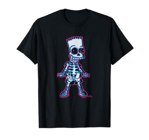 The Simpsons Bart Simpson Way in Trouble X-Ray Camiseta