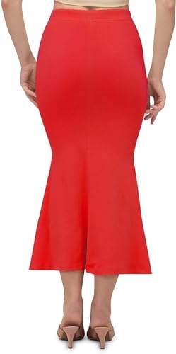 Image of Women's Perfect Curvy Look Saree Shapewear (Fish Baby Pink 2XL S90)
