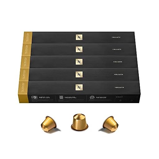Nespresso Original Cápsulas de Café Volluto, 50 Cápsulas para Máquina de Café, Cafetera, Tueste Ligero, Mezcla Dulce y Afrutada | Ya disponible en tu tienda friki favorita! En mundofriki.es! Nespresso Original Cápsulas de Café Volluto, 50 Cápsulas para Máquina de Café, Cafetera, Tueste Ligero, Mezcla Dulce y Afrutada | Ya disponible en tu tienda friki favorita! En mundofriki.es!