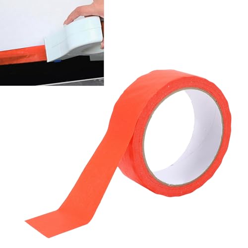 Cinta adhesiva roja resistente para pintar sin dejar residuos pack de 10 rollos 5