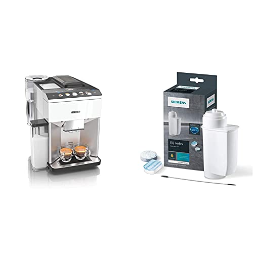 Siemens TQ507D02 EQ.500 integral Kaffeevollautomat, einfache Bedienung, integrierter Milchbehälter, zwei Tassen…