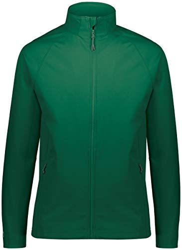 Holloway Sportswear Featherlight Soft Shell Jacket L Dark Green