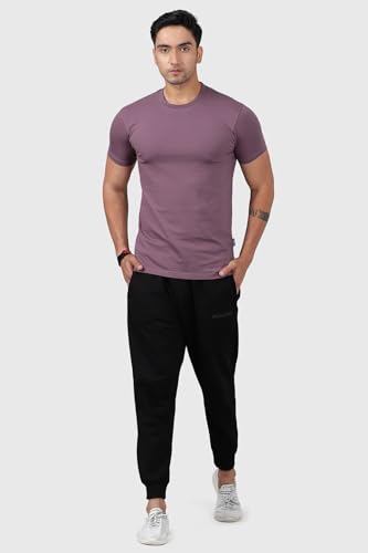 Image of Men's Crew Neck Slim Fit Gym Sports T-Shirt