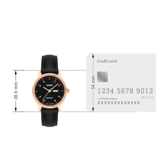Image of Casio Enticer Ladies LTP-SN8YRL-1B Analog Black Dial Watch (A2510)