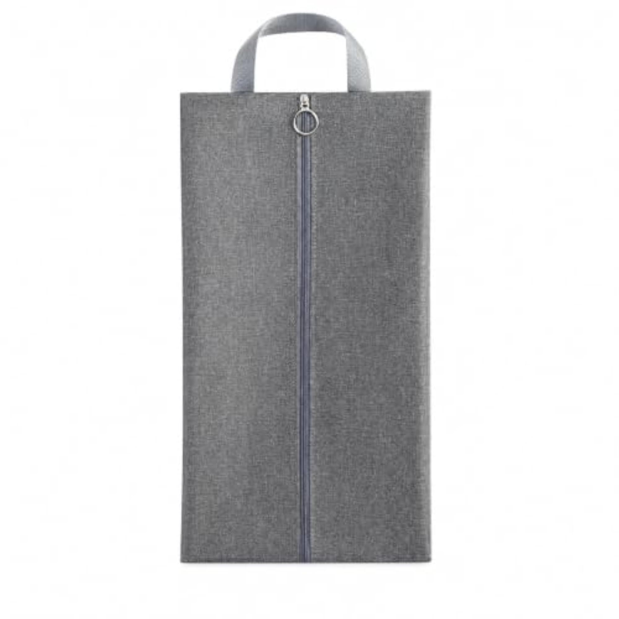 Portable Waterproof Shoe Storage Bag for Travel Gray