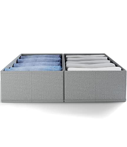 CASACOSA Kleiderschrank Organizer, Schrank Organizer, Extra Breite Fächer,...