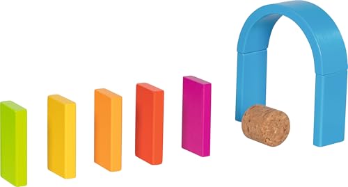 Jeu de construction coloré Goki pour développer la motricité fine