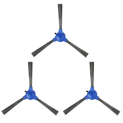 3PACK Side Brush Replacement for Eufy Robovac (3-Pack) by Techecook Fit for Eufy RoboVac 11S, 12, 15T, 15C, 25C, 30, 30C, 35C, 11S Max, 15C Max, 25C Max, 30C Max, G20, G30, G30 Edge, G10 G30 Hybrid