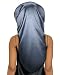 Long Satin Bonnet Sleep Cap - Extra Large Adjustable Satin Cap for Braids Hair