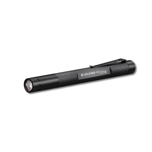 Ledlenser P4R Core| 2020 | LED Stiftleuchte | Taschenlampe |200 Lumen| aufladbar mit Lithium Akku | fokussierbar | drei Helligkeitsstufen | 95m Leuchtweite | bis zu 5 Std. Laufzeit | USB Ladekabel